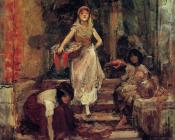 弗兰克 杜韦内克 : Washerwomen Venice